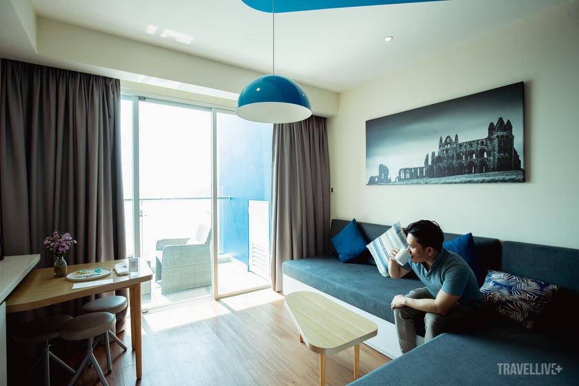 TUI BLUE Nha Trang mang đến những căn hộ rộng rãi, tiện nghi như một tổ ấm thu nhỏ.