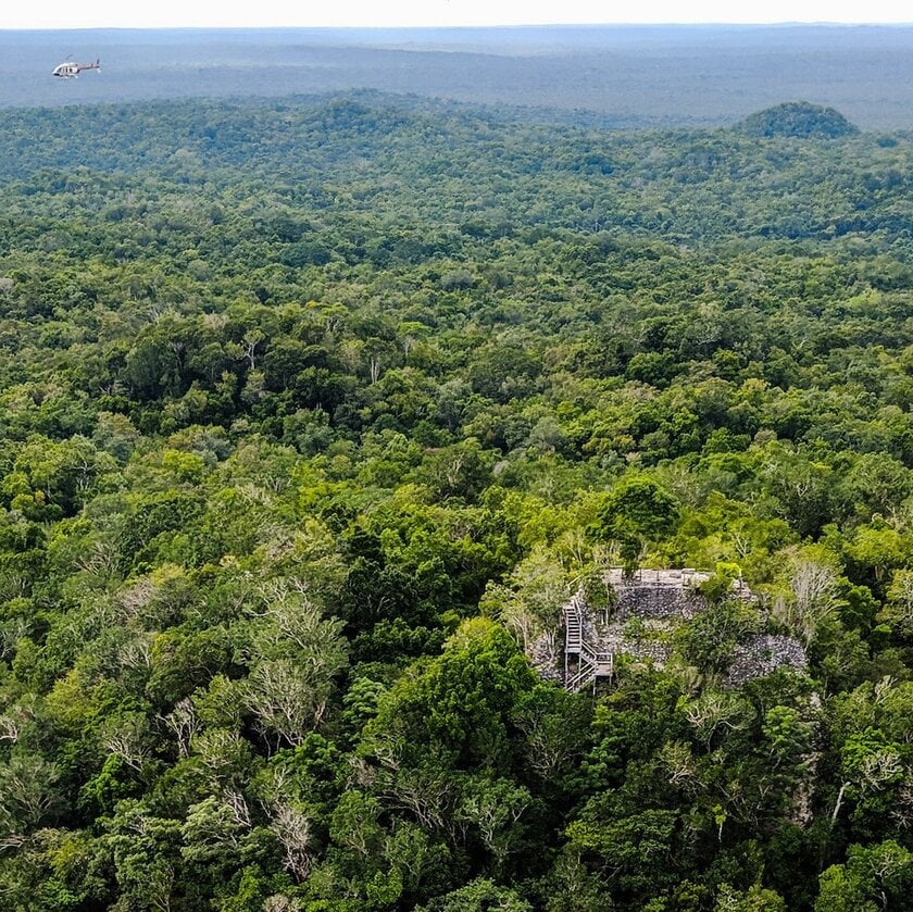 Thành phố Maya bí ẩn ẩn mình trong rừng rậm