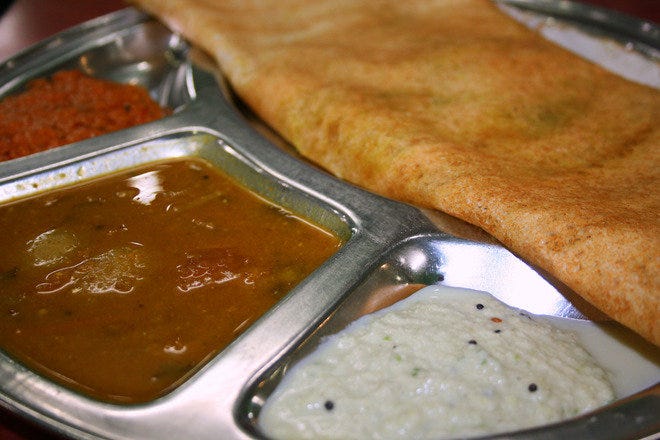 Những món ăn mang đậm hương vị ẩm thực Nam Ấn