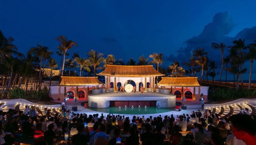 Nhà hát mùa rối nước đầu tiên tại Việt Nam có không gian rộng rãi và kiến trúc ấn tượng