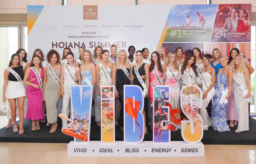 Các thí sinh vòng chung kết cuộc thi Hoa hậu Hoàn vũ Úc 2024 đã dành thời gian tham quan tìm hiểu văn hóa du lịch Quảng Nam