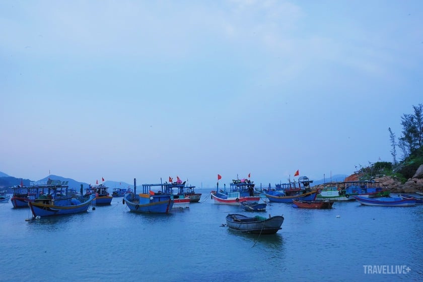 Bãi Xếp vốn là làng chài trong vùng biển Quy Hòa được chia thành 2 bờ biển với bãi cát vàng uốn lượn hình vòng cung.