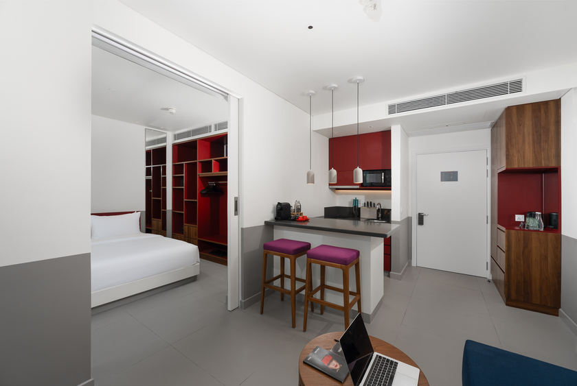 Phòng Junior Suite một phòng ngủ tại Wink Hotel Can Tho