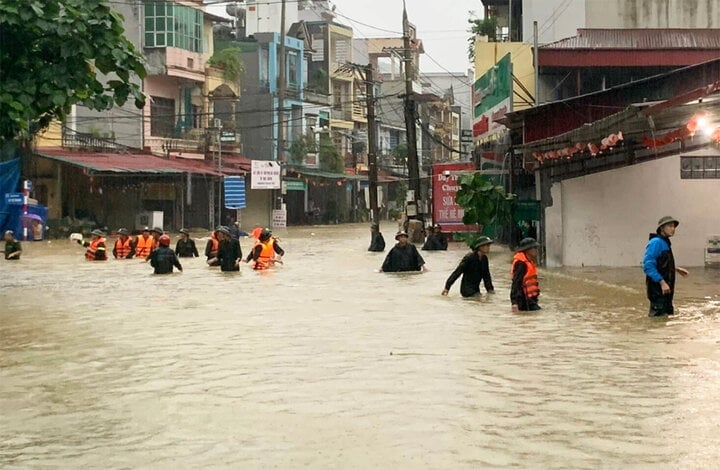 Tính trạng mưa lũ nghiêm trọng tại Hà Giang