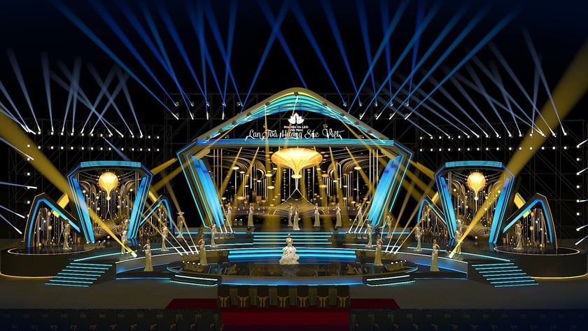 Sân khấu Đêm Bán Kết Hoa Hậu Du Lich Việt Nam 2024 hứa hẹn sẽ là một không gian sống động, đầy ắp cảm xúc
