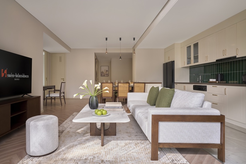 Swiss-Belresidences Hanoi là Art Boutique Home đầu tiên tại Việt Nam mang cảm hứng từ phong cách kiến trúc Đông Dương quyện trong mỹ thuật Art Deco Tây Phương.