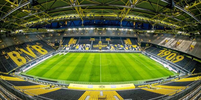 Signal Iduna Park là sân nhà của Dortmund và là một trong những sân vận động chính của EURO 2024.