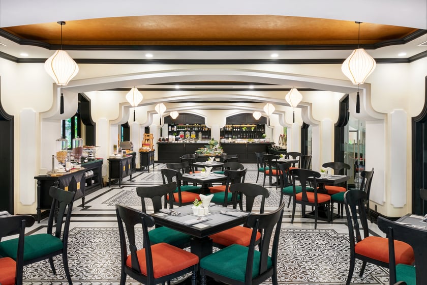 Không gian nhà hàng tại Anmira Resort & Spa Hoi An