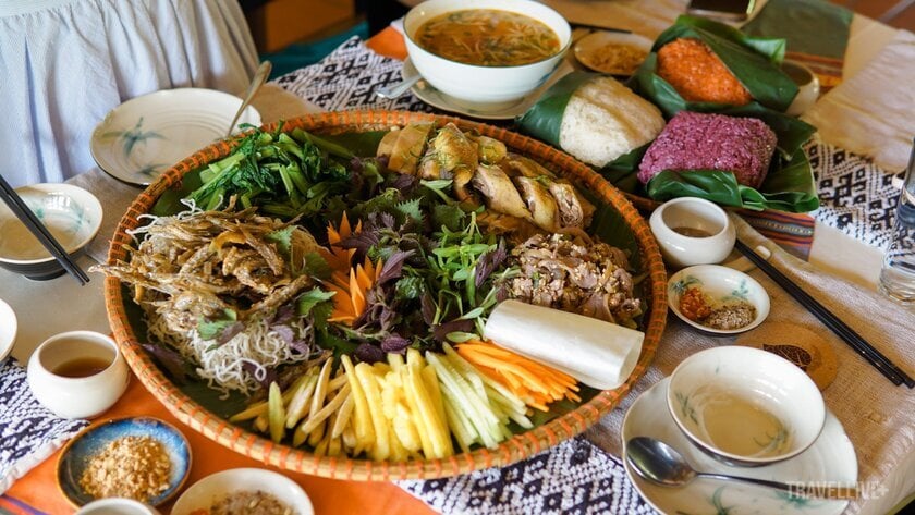 Hương vị núi rừng của Mai Châu được chế biến với các món ăn trứ danh, kích thích vị giác