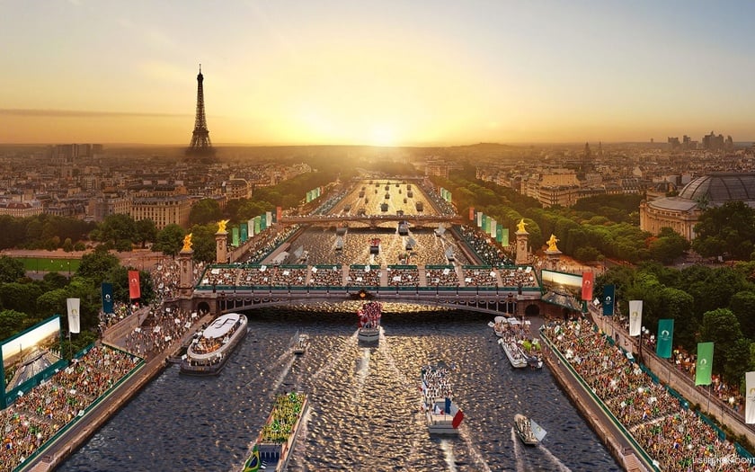 Thế vận hội Olympic Paris 2024 dự kiến là sự kiện lớn nhất năm nay của 