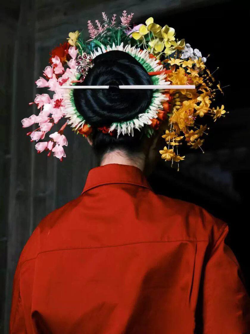 Tục cài hoa trên tóc của người Tuyền Châu