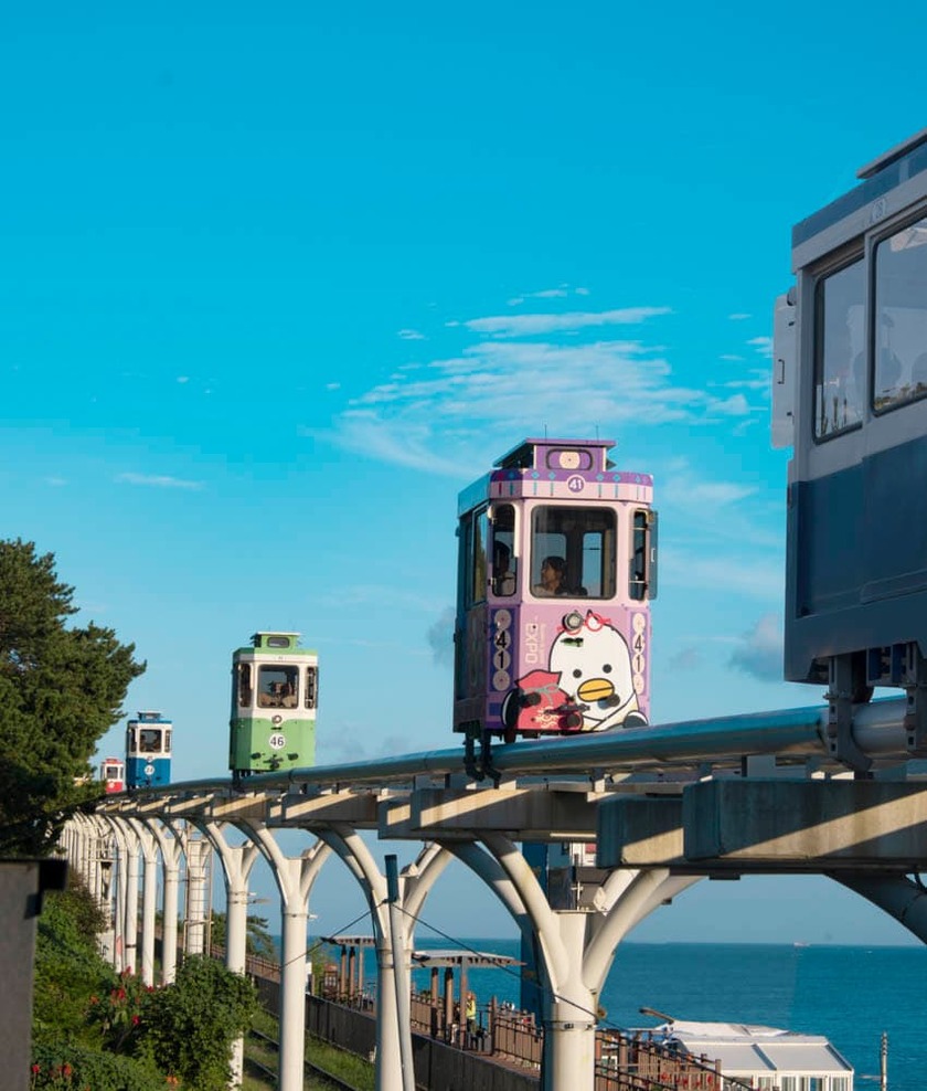 Công viên Haeundae Blue Line Park, nơi check-in thu hút đông đảo du khách.