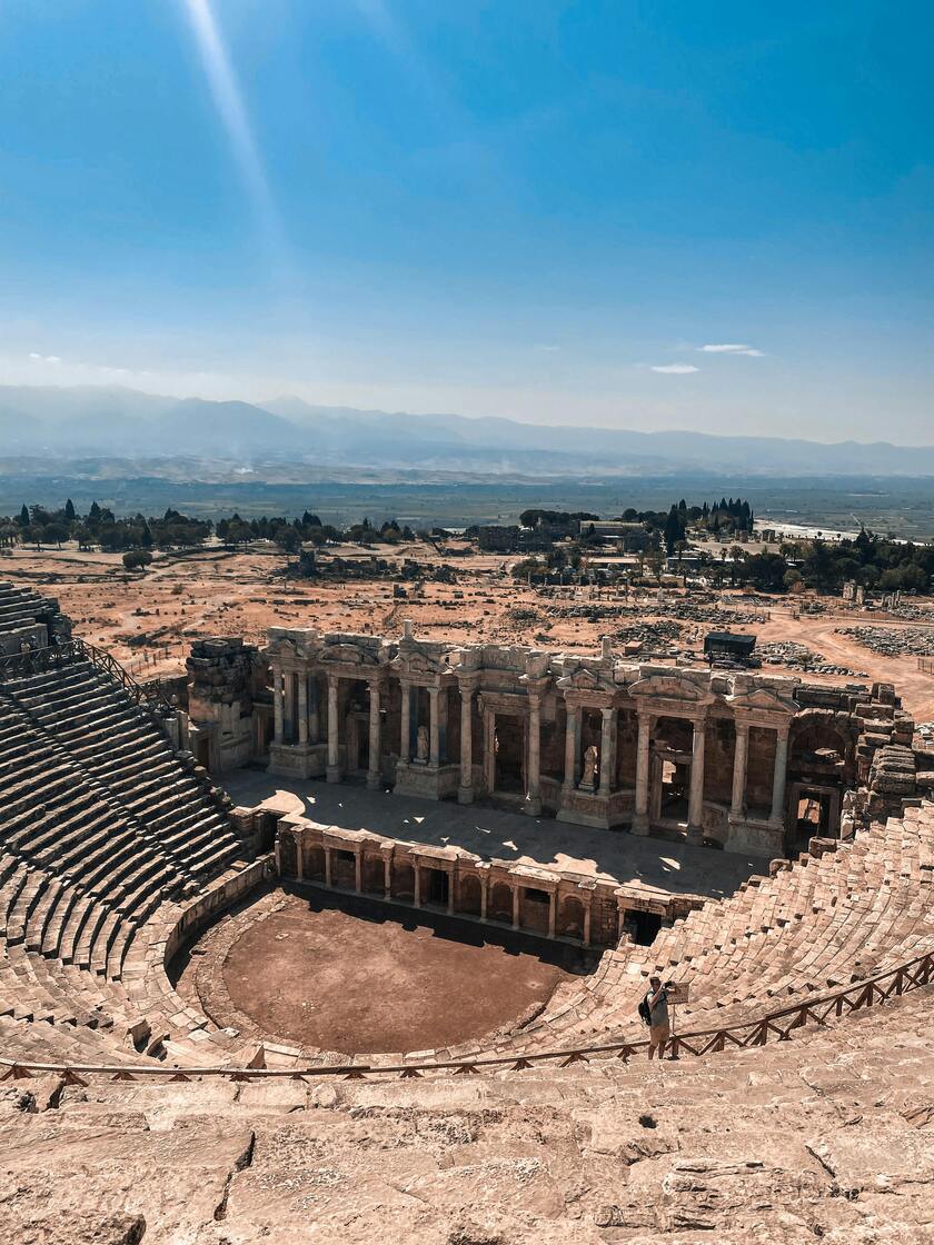 Thành cổ Hierapolis, một di sản văn hóa thế giới của UNESCO.