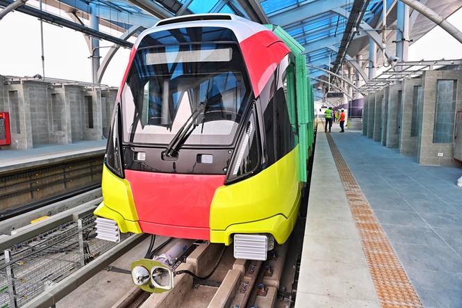 Toàn tuyến đường sắt đô thị metro Nhổn - Ga Hà Nội dài 12,5 km với tổng mức đầu tư 34.826 tỷ đồng