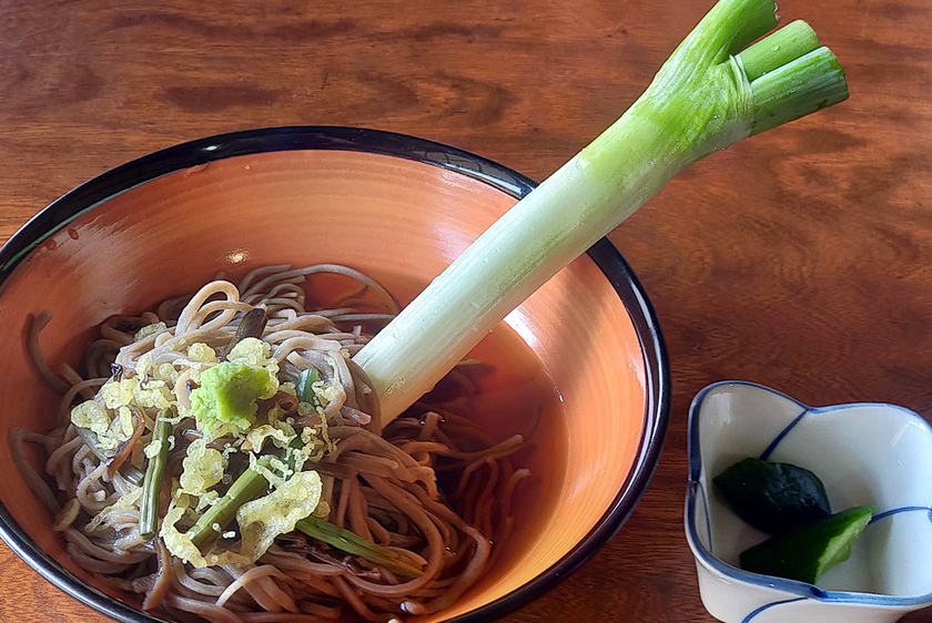 Negi-soba còn có tên là mì Takato soba