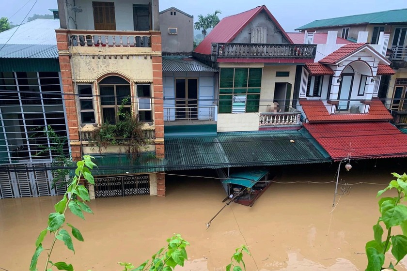 Tình trạng ngập lụt ngày càng dâng cao