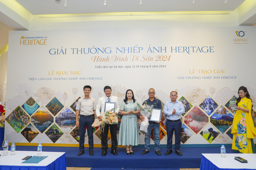 Giải thưởng Nhiếp ảnh Heritage - Hành trình Di sản 2024 đã nhận được sự tham gia của 156 tác giả của 63 tỉnh, thành phố trên toàn quốc, với số lượng 411 bộ ảnh dự thi