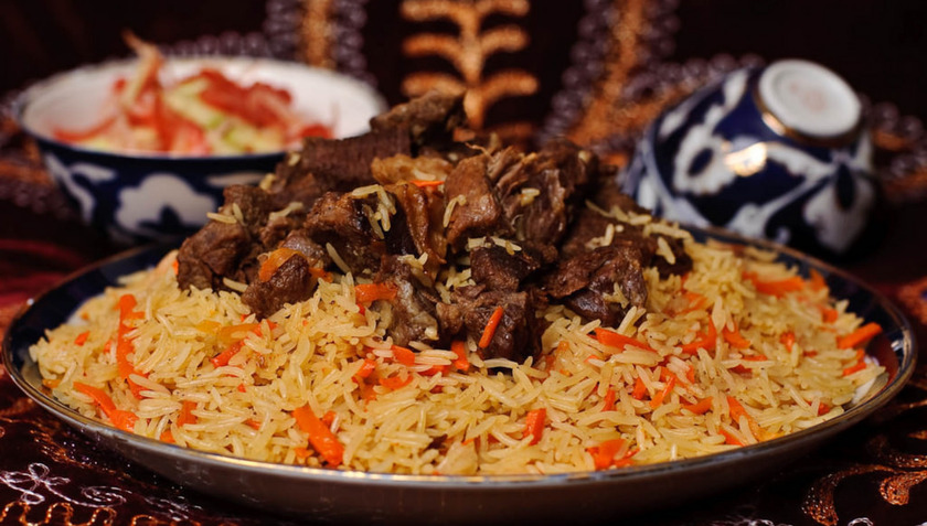 Plov món cơm thập cẩm di sản của người Uzbekistan