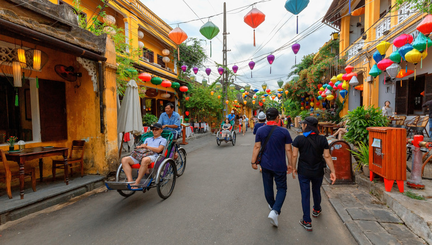 Thành phố Hội An sẽ vận động người dân và các hộ kinh doanh trên hai trục đường đồng hành xây dựng tuyến phố văn minh