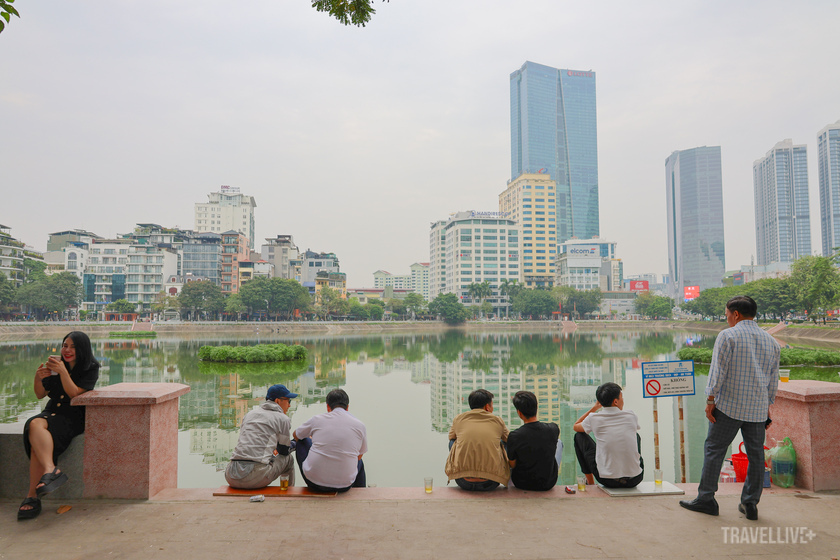 mọi người sử dụng như địa điểm thư giãn, tập thể dục