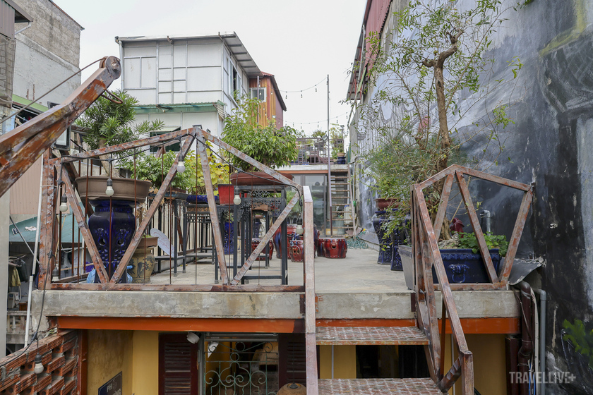 không gian ngoài trời như ban công, tầng thượng