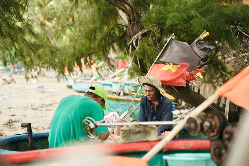 Những người ngư dân cần mẫn làm nên nét đẹp của làng chài Phan Thiết