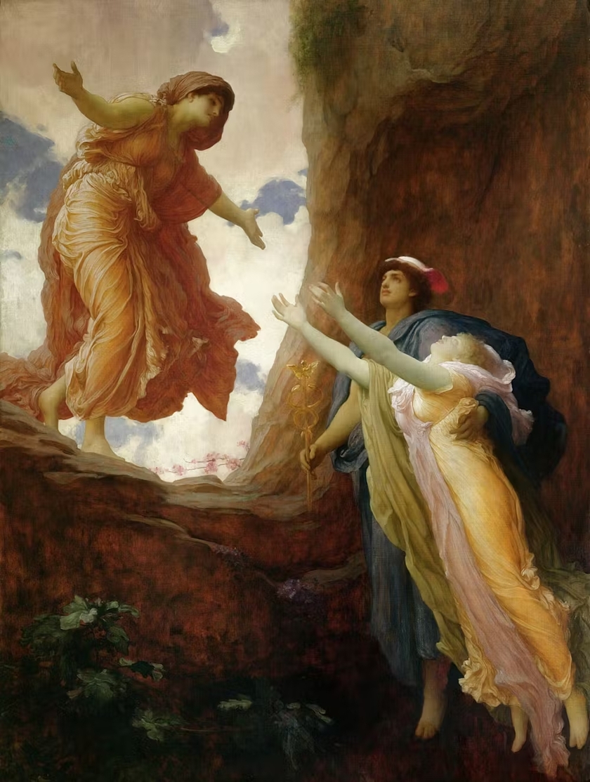 “Nàng Persephone trở về” (1890–1891) của họa sĩ Frederic Leighton