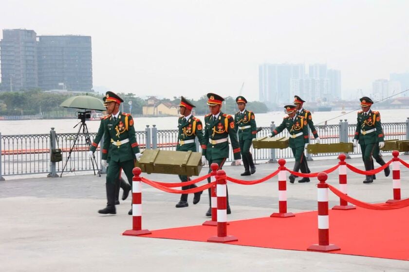 Những công tác chuẩn bị được các chiến sĩ hoàn thành từ rất sớm
