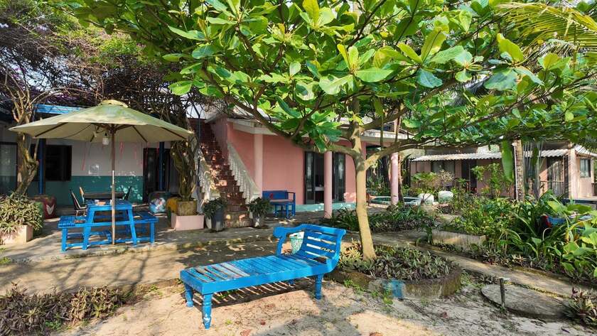 Homestay sát bờ biển