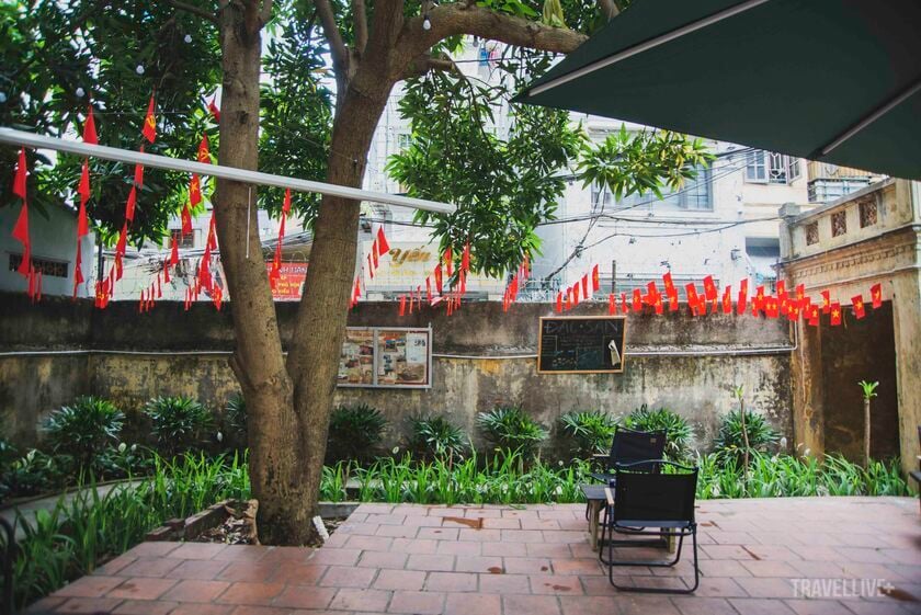 Không gian thoáng đãng tại Nghê