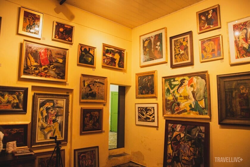 Không gian nghệ thuật tại nghê.