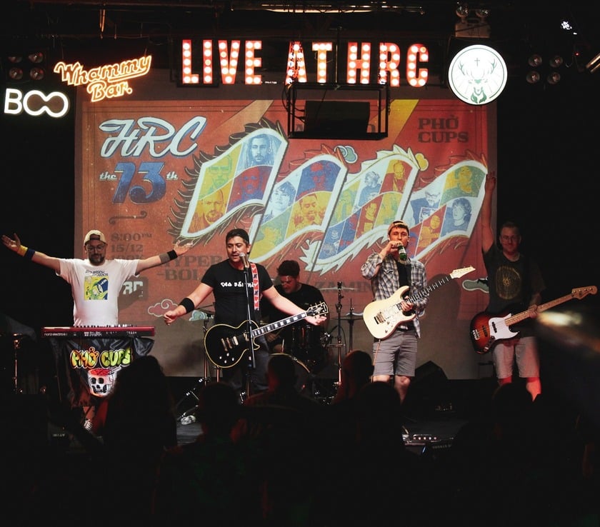 Nhiều ban nhạc, nghệ sĩ từng tổ chức những show nhạc tại Hanoi Rock City như SpaceSpeakers, Ngọt, Cá Hồi Hoang, Vũ...