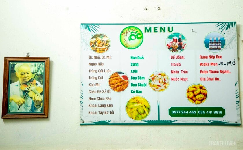 Ốc Oanh - nơi mà ẩm thực và âm nhạc giao nhau