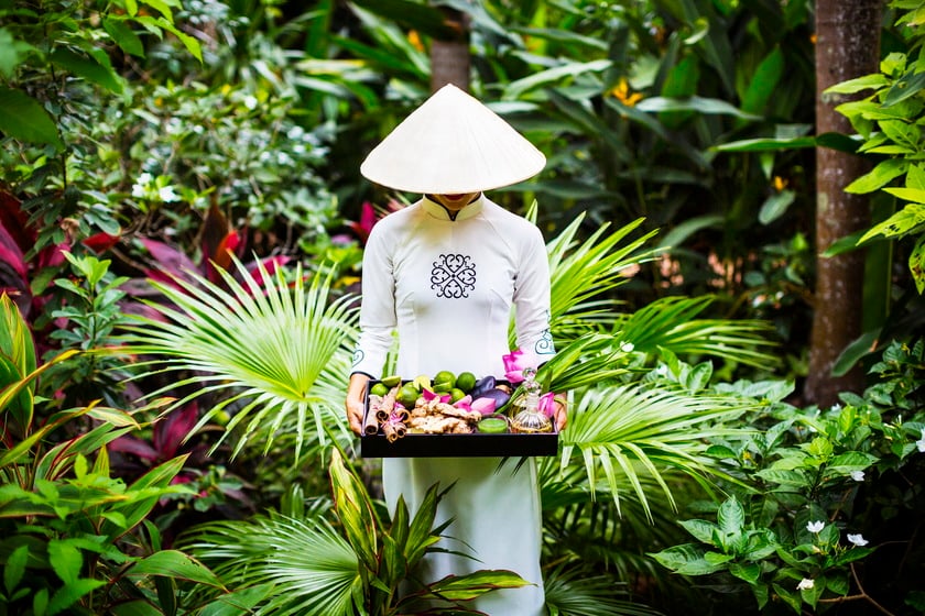 Dù đang thảnh thơi bên hồ bơi nước mặn, tận hưởng liệu pháp spa đẳng cấp hay thưởng thức tinh hoa ẩm thực Pháp - Việt nhìn ra Vịnh Thái Lan, từng khoảnh khắc tại La Veranda đều tựa như bước vào một tấm bưu thiếp cổ điển
