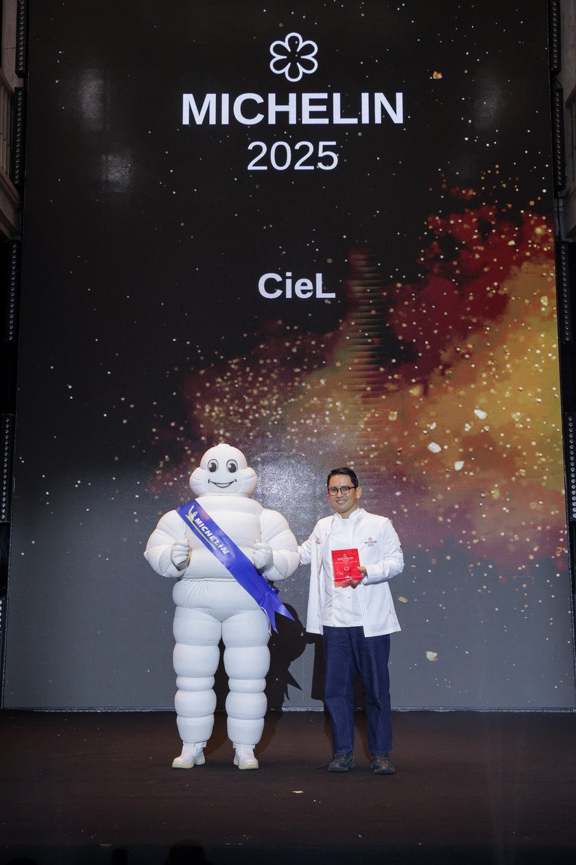 CieL (TP.HCM) nhận một sao Michelin ngay lần đầu tiên lọt vào danh sách tuyển chọn