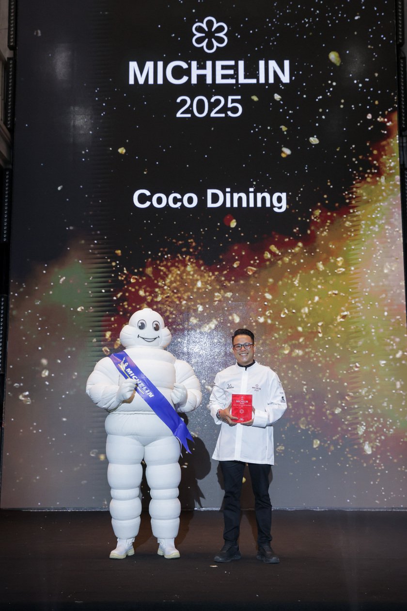 Coco Dining (TP.HCM) được nâng hạng lên một sao Michelin