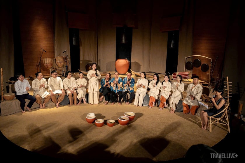 Một điểm đặc biệt khiến GOm Show năm nay đầy sức sống là sự góp mặt của nhiều nghệ sĩ trẻ đến từ các cộng đồng dân tộc thiểu số miền Bắc