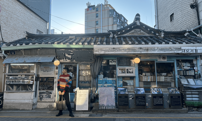 Thưởng thức cafe trở thành một phần của đời sống Seoul hiện đại