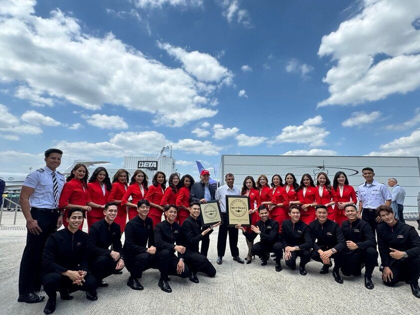 AirAsia đạt danh hiệu Hãng Hàng Không Giá Rẻ Tốt Nhất Thế Giới năm thứ 16 liên tiếp tại Giải thưởng Hàng không Thế giới Skytrax 2025