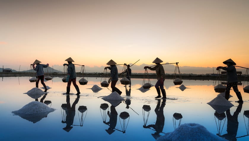 Theo lời người dân nơi đây kể lại, thời Pháp thuộc, muối ở Tuyết Diêm quý giá như vàng