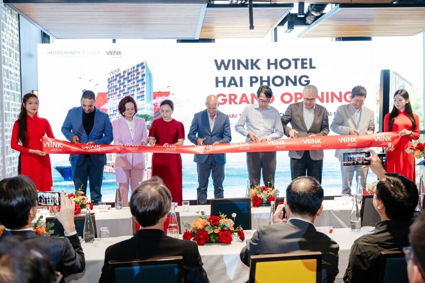 Không khí tại sự kiện ra mắt khách sạn Wink Hai Phong