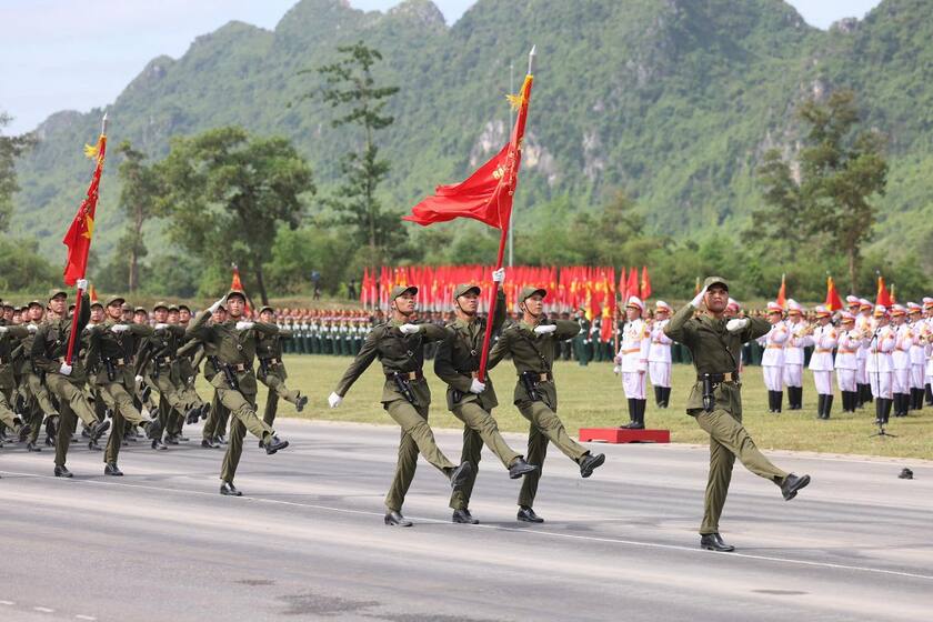 Công tác chuẩn bị cho lễ diễu binh, diễu hành 2/9 đang vô cùng chỉn chu