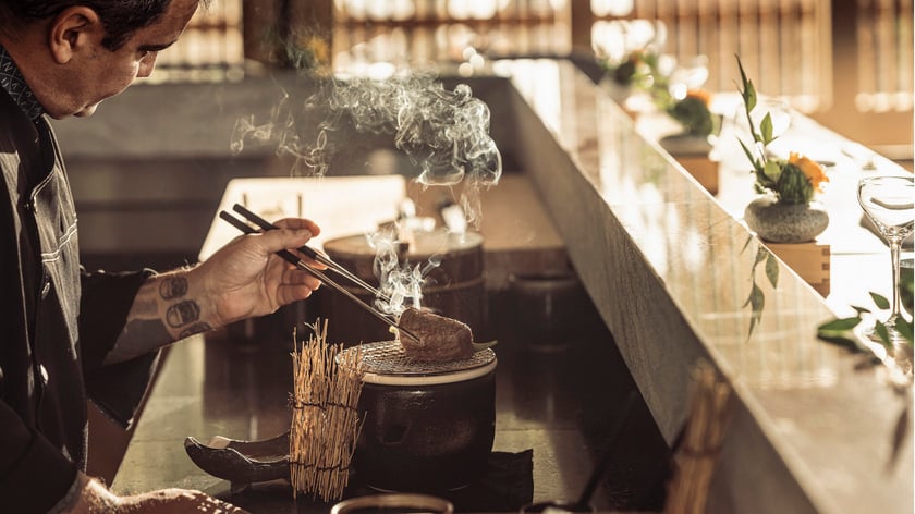 Mỗi món ăn là một “chương” trong câu chuyện vị giác của bếp trưởng Alex
