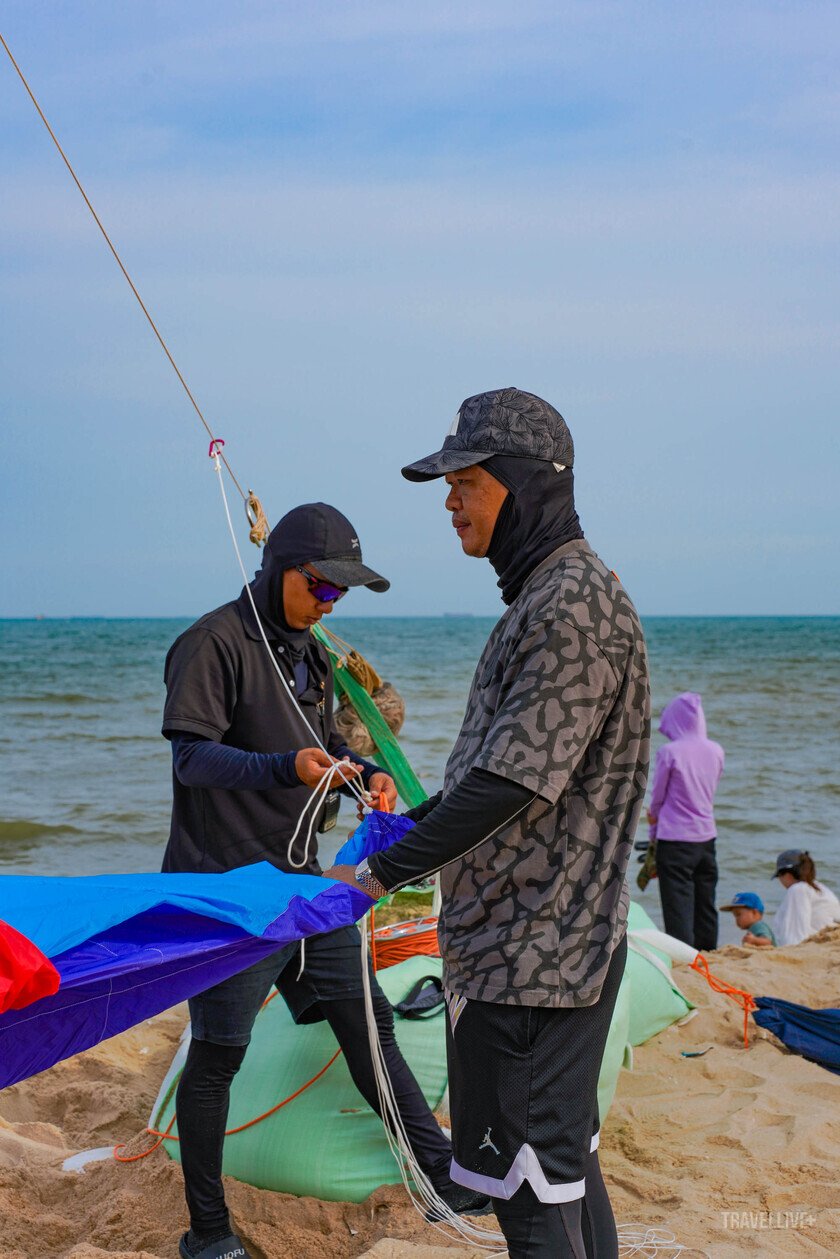 Anh Chiến, trưởng CLB Diều Phước Hải