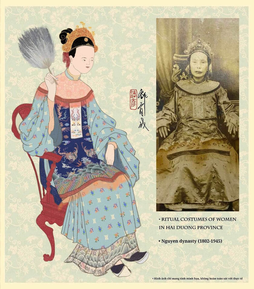 Trang phục phu nhân/ Mệnh phụ tỉnh Hải Dương