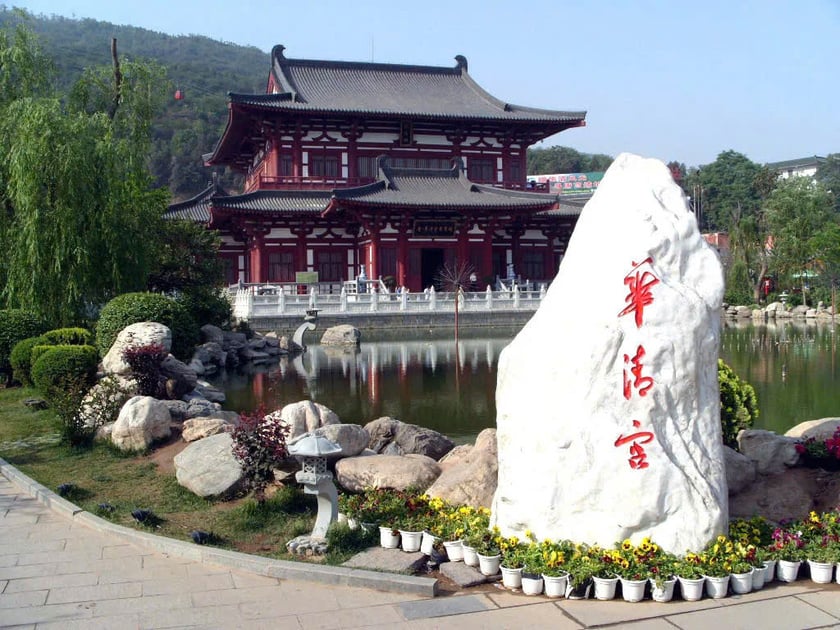 Một góc của Hoa Thanh Cung