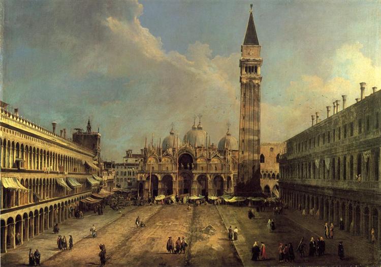 Piazza San Marco, looking East - Canaletto