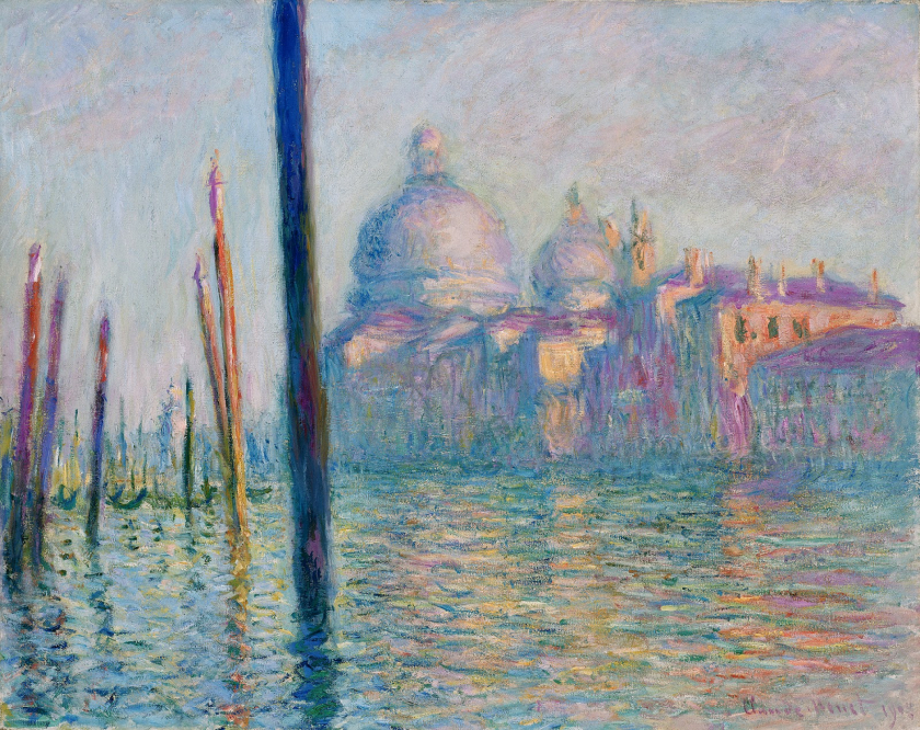 The Grand Canal in Venice - Claude Monet