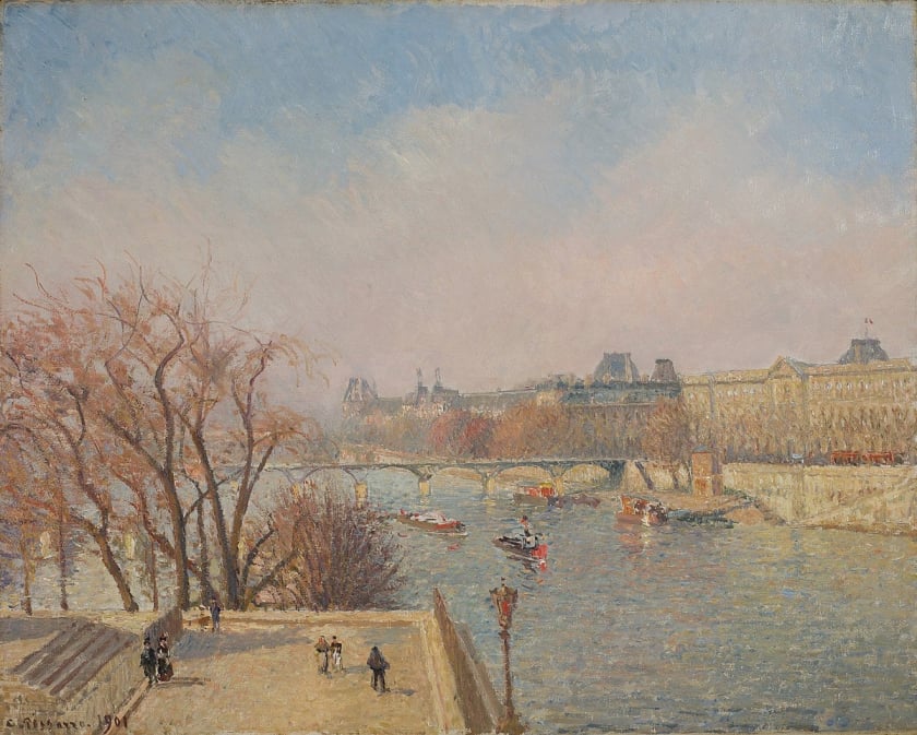 Le Louvre - Camille Pissarro