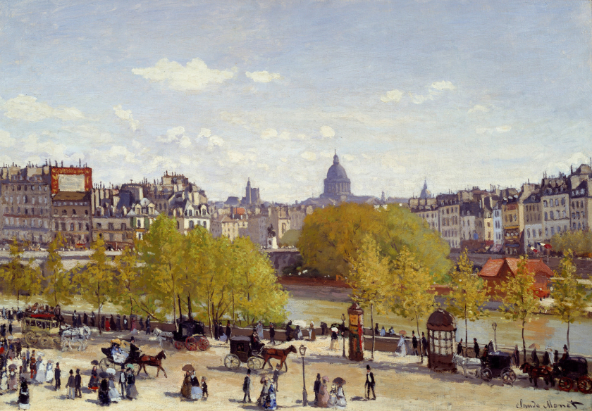 Quai du Louvre - Claude Monet